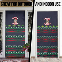 The Season To Be Jolly Siberian Husky Xmas Ball Christmas Door Cover Xmas Holiday Patterns - Wonder Print Shop