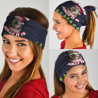 The Season To Be Jolly Siberian Husky Xmas Ball Christmas Neck Gaiter Xmas Holiday Patterns - Wonder Print Shop