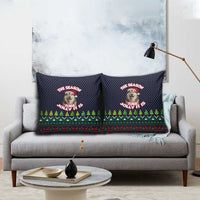 The Season To Be Jolly Siberian Husky Xmas Ball Christmas Pillow Cover Xmas Holiday Patterns - Wonder Print Shop