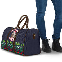 The Season To Be Jolly Siberian Husky Xmas Ball Christmas Travel Bag Xmas Holiday Patterns - Wonder Print Shop