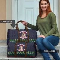 The Season To Be Jolly Siberian Husky Xmas Ball Christmas Travel Bag Xmas Holiday Patterns - Wonder Print Shop