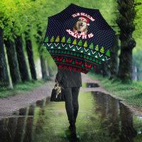 The Season To Be Jolly Siberian Husky Xmas Ball Christmas Umbrella Xmas Holiday Patterns - Wonder Print Shop