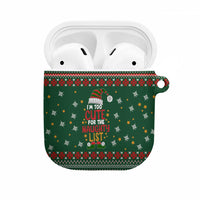 Too Cute For The Naughty List Christmas AirPods Case Xmas Holiday Patterns - Wonder Print Shop