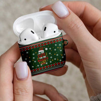 Too Cute For The Naughty List Christmas AirPods Case Xmas Holiday Patterns - Wonder Print Shop