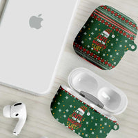 Too Cute For The Naughty List Christmas AirPods Case Xmas Holiday Patterns - Wonder Print Shop