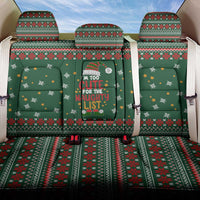 Too Cute For The Naughty List Christmas Back Car Seat Cover Xmas Holiday Patterns - Wonder Print Shop