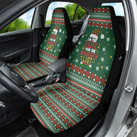 Too Cute For The Naughty List Christmas Car Seat Cover Xmas Holiday Patterns - Wonder Print Shop