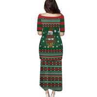 Too Cute For The Naughty List Christmas Family Matching Puletasi and Hawaiian Shirt Xmas Holiday Patterns - Wonder Print Shop