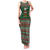 Too Cute For The Naughty List Christmas Family Matching Tank Maxi Dress and Hawaiian Shirt Xmas Holiday Patterns - Wonder Print Shop