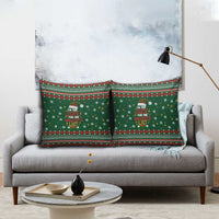 Too Cute For The Naughty List Christmas Pillow Cover Xmas Holiday Patterns - Wonder Print Shop