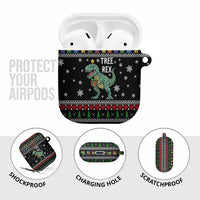 Tree Rex Christmas AirPods Case Xmas Holiday Patterns - Wonder Print Shop
