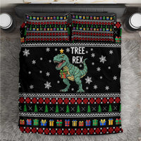 Tree Rex Christmas Bedding Set Xmas Holiday Patterns - Wonder Print Shop