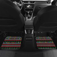 Tree Rex Christmas Car Mats Xmas Holiday Patterns - Wonder Print Shop