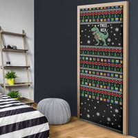 Tree Rex Christmas Door Cover Xmas Holiday Patterns - Wonder Print Shop