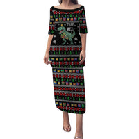 Tree Rex Christmas Family Matching Puletasi and Hawaiian Shirt Xmas Holiday Patterns - Wonder Print Shop