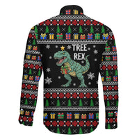 Tree Rex Christmas Family Matching Tank Maxi Dress and Hawaiian Shirt Xmas Holiday Patterns - Wonder Print Shop