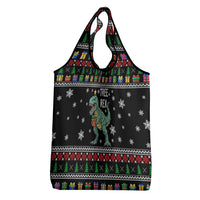 Tree Rex Christmas Grocery Bag Xmas Holiday Patterns - Wonder Print Shop