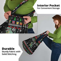 Tree Rex Christmas Grocery Bag Xmas Holiday Patterns - Wonder Print Shop