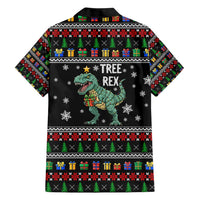 Tree Rex Christmas Hawaiian Shirt Xmas Holiday Patterns - Wonder Print Shop