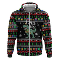Tree Rex Christmas Hoodie Xmas Holiday Patterns - Wonder Print Shop