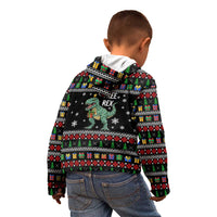 Tree Rex Christmas Kid Hoodie Xmas Holiday Patterns - Wonder Print Shop