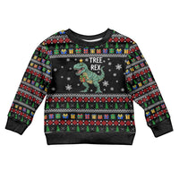 Tree Rex Christmas Kid Ugly Christmas Sweater Xmas Holiday Patterns - Wonder Print Shop