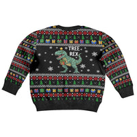 Tree Rex Christmas Kid Ugly Christmas Sweater Xmas Holiday Patterns - Wonder Print Shop