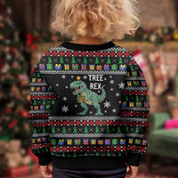 Tree Rex Christmas Kid Ugly Christmas Sweater Xmas Holiday Patterns - Wonder Print Shop