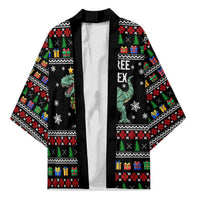 Tree Rex Christmas Kimono Xmas Holiday Patterns - Wonder Print Shop