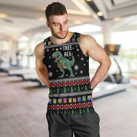 Tree Rex Christmas Men Tank Top Xmas Holiday Patterns - Wonder Print Shop