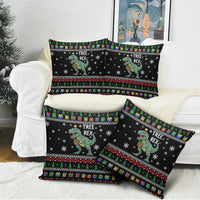 Tree Rex Christmas Pillow Cover Xmas Holiday Patterns - Wonder Print Shop