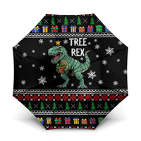 Tree Rex Christmas Umbrella Xmas Holiday Patterns - Wonder Print Shop
