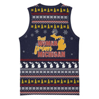 That Woman From Michigan Christmas Basketball Jersey Xmas Holiday Patterns - Wonder Print Shop