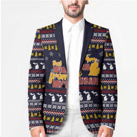 That Woman From Michigan Christmas Blazer Xmas Holiday Patterns - Wonder Print Shop