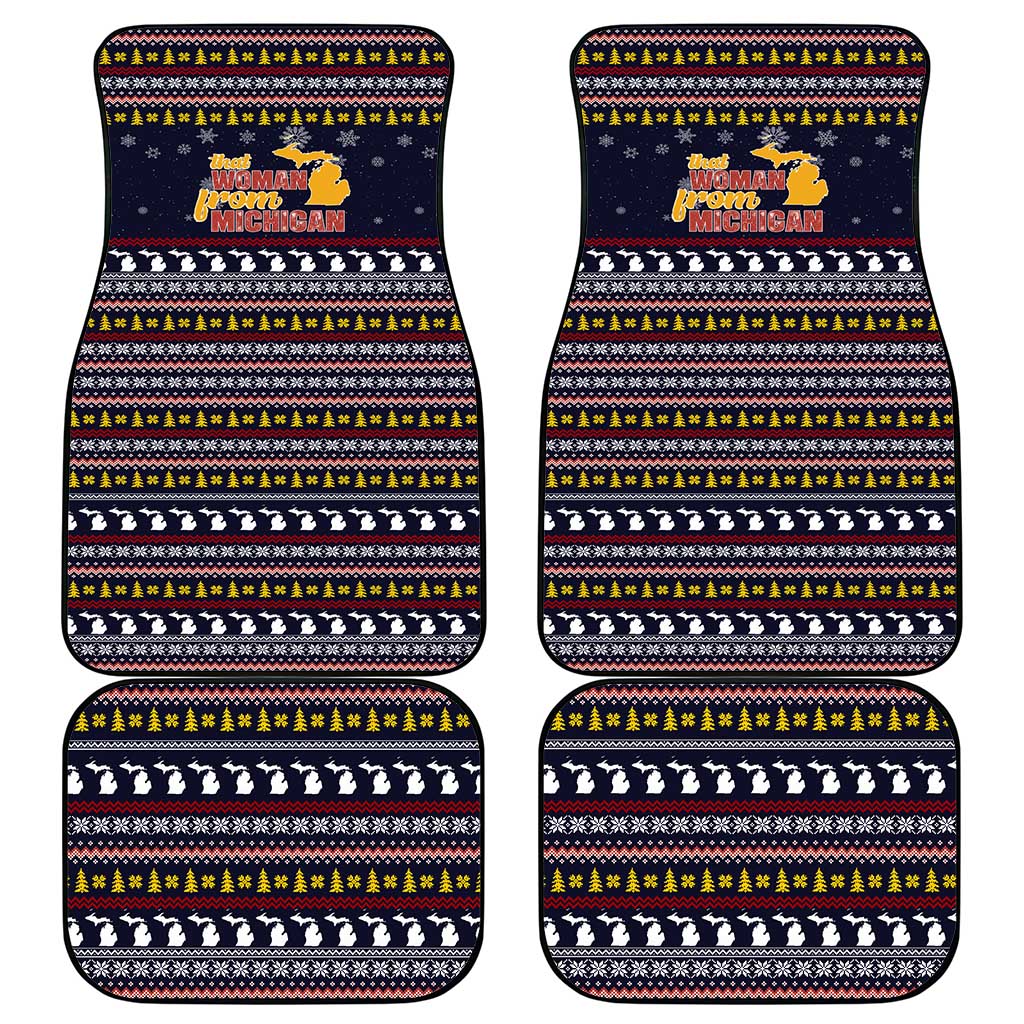 That Woman From Michigan Christmas Car Mats Xmas Holiday Patterns - Wonder Print Shop