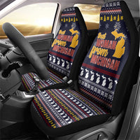 That Woman From Michigan Christmas Car Seat Cover Xmas Holiday Patterns - Wonder Print Shop