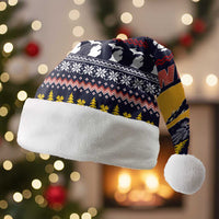 That Woman From Michigan Christmas Santa Hat Xmas Holiday Patterns - Wonder Print Shop