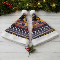 That Woman From Michigan Christmas Santa Hat Xmas Holiday Patterns - Wonder Print Shop