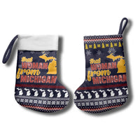 That Woman From Michigan Christmas Stocking Xmas Holiday Patterns - Wonder Print Shop
