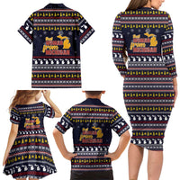 That Woman From Michigan Christmas Family Matching Long Sleeve Bodycon Dress and Hawaiian Shirt Xmas Holiday Patterns - Wonder Print Shop