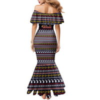 That Woman From Michigan Christmas Family Matching Mermaid Dress and Hawaiian Shirt Xmas Holiday Patterns - Wonder Print Shop