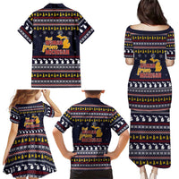 That Woman From Michigan Christmas Family Matching Puletasi and Hawaiian Shirt Xmas Holiday Patterns - Wonder Print Shop