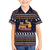 That Woman From Michigan Christmas Family Matching Short Sleeve Bodycon Dress and Hawaiian Shirt Xmas Holiday Patterns - Wonder Print Shop