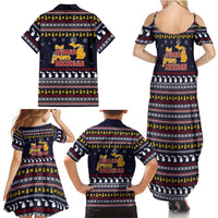 That Woman From Michigan Christmas Family Matching Summer Maxi Dress and Hawaiian Shirt Xmas Holiday Patterns - Wonder Print Shop