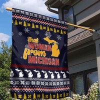 That Woman From Michigan Christmas Garden Flag Xmas Holiday Patterns - Wonder Print Shop