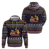 That Woman From Michigan Christmas Hoodie Xmas Holiday Patterns - Wonder Print Shop
