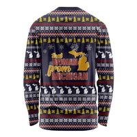 That Woman From Michigan Christmas Long Sleeve Shirt Xmas Holiday Patterns - Wonder Print Shop