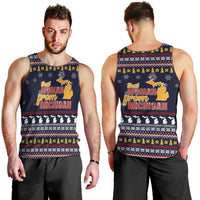 That Woman From Michigan Christmas Men Tank Top Xmas Holiday Patterns - Wonder Print Shop