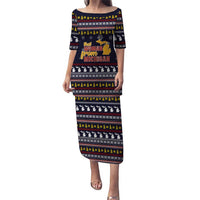 That Woman From Michigan Christmas Puletasi Xmas Holiday Patterns - Wonder Print Shop