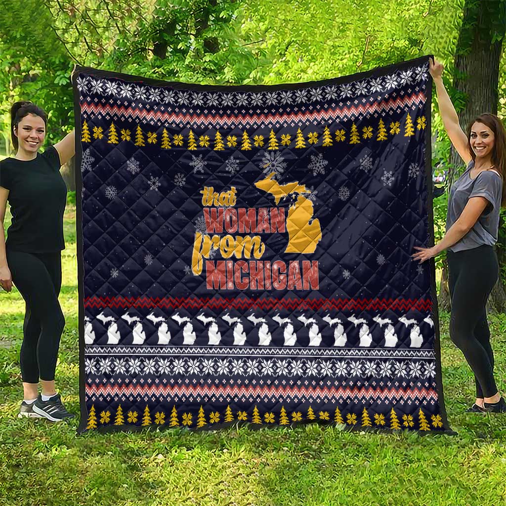 That Woman From Michigan Christmas Quilt Xmas Holiday Patterns - Wonder Print Shop